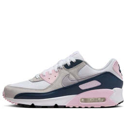 Кроссовки air max 90 Nike, белый dm0029-106 | white/pink foam/armoury navy/wolf grey