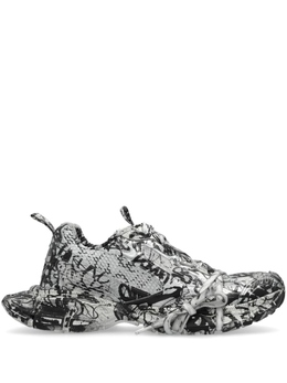 Balenciaga низкие кеды Extreme Graffiti 3XL, белый 734734w2rg3 | белый
