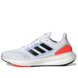 Кроссовки pure boost 22 кроссовки Adidas, белый hq8589 | cloud white/core black/blue dawn