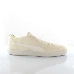 Мужские белые кроссовки Basket evooknit 3d Puma, бежевый 4002570 | creme