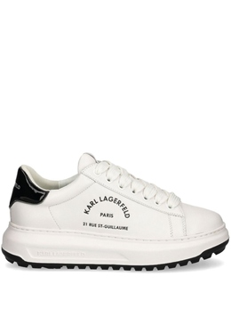 Кроссовки Karl Lagerfeld Rue St Guillaume Kapri Lug, белый kl57538 | белый