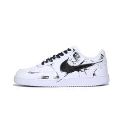 Кроссовки Nike Court Vision 1 Skateboarding Shoes Men Low-top Black, черный/белый dh2987-110（team309-秘境丛生qd） | black/white