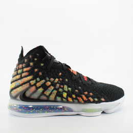 Текстильные кроссовки на шнуровке lebron xvii it bq3178 005 Nike, черный 4002501 | schwarz