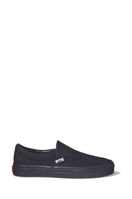 Классические мужские спортивные кроссовки без шнуровки Vans, черный 345-634 | black dark