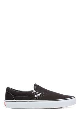 Классические мужские спортивные кроссовки без шнуровки Vans, черный 566-459 | black grey
