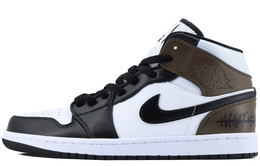 Баскетбольные кроссовки Air 1 Vintage Men High Top Black/Brown Jordan dq8426-132（team349-巧克力拿铁） | coffee