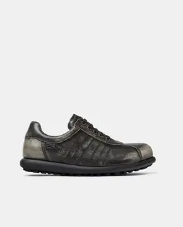 Pelotas Ariel мужские кеды из гладкой кожи на шнуровке Camper, серый 8432936741863 | gris
