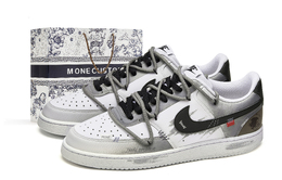 Кеды мужские, Обувь для скейтбординга Court Vision 1, мужская, низкая, серый Nike dh2987-101(team177- 末日审判-box) | light gray