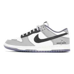 Кроссовки Nike Dunk Skateboard Shoes Men Low-Top Gray fj4188-100(team210-引力时空) | white gray