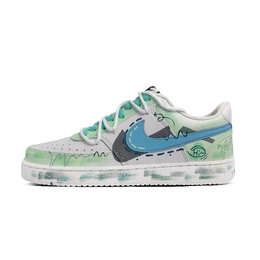 Кроссовки для скейтборда Court Vision 1 мужские низкие зеленый Nike dh2987-101(team504-hi绿影) | light green