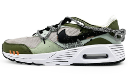Кроссовки Air Max SC для бега мужские с низким верхом зеленый/черный/белый/оранжевый Nike cw4555-102(team131-南极洛2.0) | army green