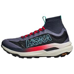 Кроссовки мужские Tecton X High-Top, синий/черный/красный Hoka One One 1155112-ssc | black blue red