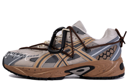 Gel-170 Lifestyle Shoes Men Low-top, мужские кроссовки, Коричневый/Серый/Бежевый/Черный/Белый Asics 1203a213-020(teamm-砾石公园) | olive brown