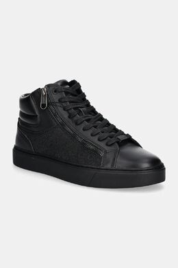 Кроссовки Calvin Klein HIGH TOP LACE UP W/ ZIP MONO, черный 9byh-obm0zo_99x | nero