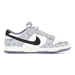 Кроссовки Nike Dunk Skateboard Shoes Men Low-Top Gray fj4188-100(team210-云雾松林s-box) | white