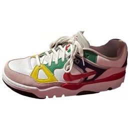 Кроссовки Nike Air Force 3 Skateboarding Shoes Men Low-top White/Black/Yellow/Green/Red, белый hq1458-400 | white