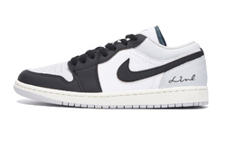Баскетбольные кроссовки Air 1 Vintage Men Low-Touch Black Grey Jordan fq7687-300(team59-男款黑灰) | light gray
