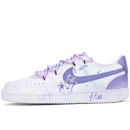 Кеды мужские, Court Vision 1 обувь для скейтбординга Низкая Nike, фиолетовый dh2987-101（team342-爱乐之城s-box） | violet