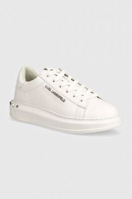 Karl Lagerfeld KAPRI MENS кожаные кроссовки, белый 9byh-obm0of_00x | bianco