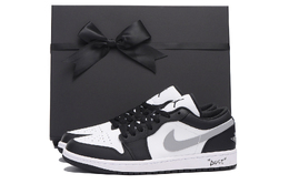 Баскетбольные кроссовки Air 1 Vintage Men Low-Touch Black Grey Jordan 553558-132(team59-男款黑灰二sbox) | silver