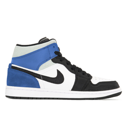 Баскетбольные кроссовки Air 1 Vintage Men Mid-Top Blue/White Jordan 852542-100(team210-星云奇观) | white