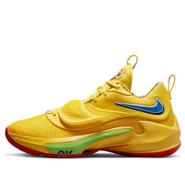 Кроссовки uno x zoom freak 3 nrg Nike, желтый dc9364-700 | yellow zest/black/white/university red