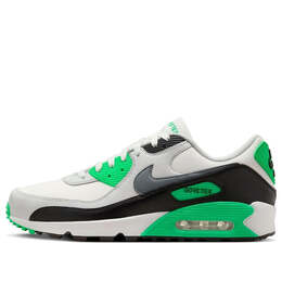 Кроссовки air max 90 gore tex Nike, белый hf1045-121 | summit white/cool grey/lucky green