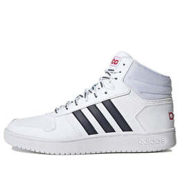 Кроссовки hoops 2.0 средние Adidas, белый fy8616 | white/blue/red