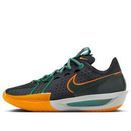 Кроссовки air zoom gt cut 3 Nike, черный dv2918-001 | black/malachite/vintage green/bicoastal/sundial