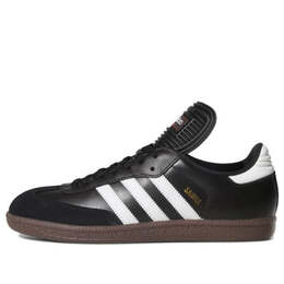 Кроссовки самба классика Adidas, черный 034563 | black/white