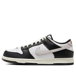 Кроссовки x huf sb dunk low Nike, белый fd8775-001 | white/black