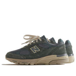 Кроссовки x kith 993 сделано в сша New Balance, серый mr993kh1 | grey/green