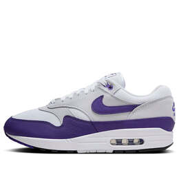 Кроссовки air max 1 sc Nike, белый dz4549-101 | white/field purple/black