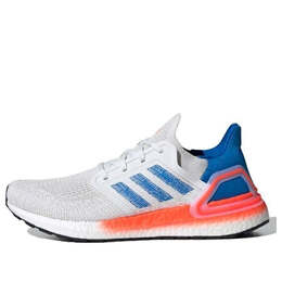 Кроссовки ultraboost 20 shoes Adidas, белый eg0708 | white