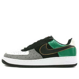 Кроссовки Air Force 1 Nike, черный 307334-001 | black/black-white-forest