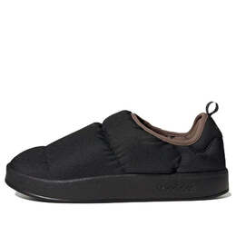 Кроссовки пуффилетт Adidas, черный fz6449 | core black/core black/earthstrata