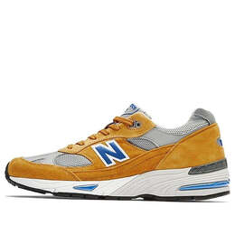 Кроссовки 991v New Balance, желтый m991ybg(d) | yellow/gray