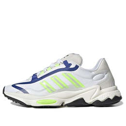 Кроссовки ozweego pure Adidas, белый gz9178 | cloud white/signal green/off white