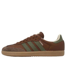Кроссовки самба ог Adidas, коричневый ie9122 | preloved brown/olive strata/earth strata