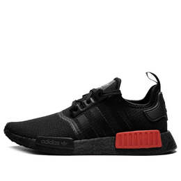 Кроссовки nmd_r1 Adidas, черный b37618 | core black/lush red