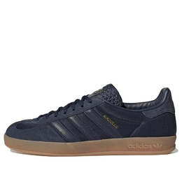 Кроссовки газель для помещений Adidas, синий h06271 | dark blue/gum