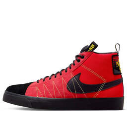 Кроссовки блейзер средний премиум sb Nike, красный dc8903-601 | red/black