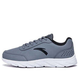 Кроссовки беговые серии кроссовки кожаные Anta, серый 91835529-2 | grey/black/white