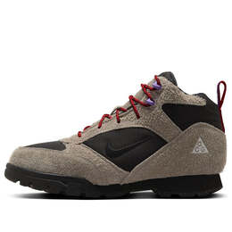 Кроссовки acg torre mid водонепроницаемые Nike, серый fd0212-001 | olive grey/black/off noir/varsity red/psychic purple/total orange