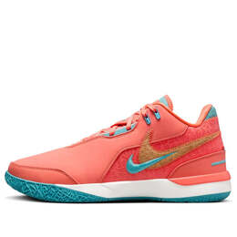 Кроссовки zoom lebron nxxt gen ampd ep Nike, синий fj1567-401 | mineral blue/sail/light wild mango