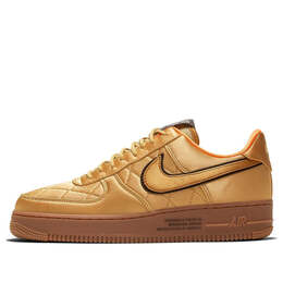 Кроссовки air force 1 низкие Nike, золотой cu6724-777 | gold