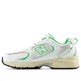 Кроссовки 530 New Balance, белый mr530ec | white/green