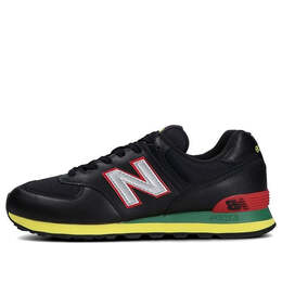 Кроссовки 574 v2 New Balance, черный ml574oa2 | black/red/green/yellow