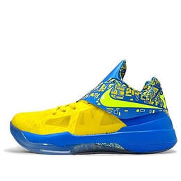 Кроссовки zoom kd 4 Nike, желтый 473679-703 | yellow/yellow/blue