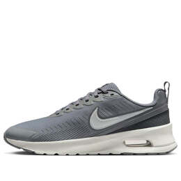 Кроссовки air max nuaxis Nike, серый fd4329-007 | smoke grey/light smoke grey/dark smoke grey